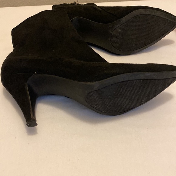 Carlos Black Suede Boots - Picture 6 of 7